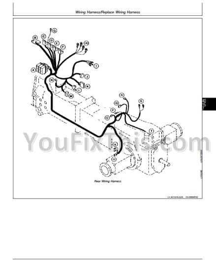 john deere 5200 parts diagram