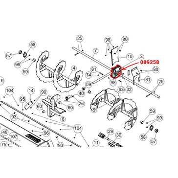 john deere 54 inch snow blower parts diagram