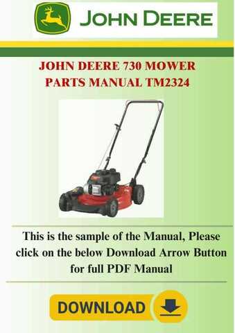 john deere 730 parts diagram