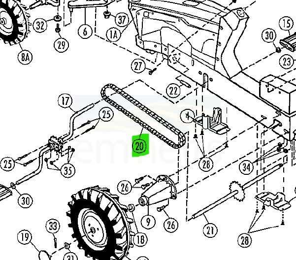 john deere 7410 parts diagram