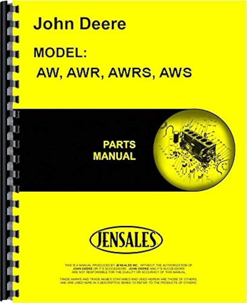 john deere aw disc parts diagram