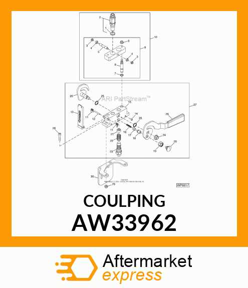 john deere aw disc parts diagram