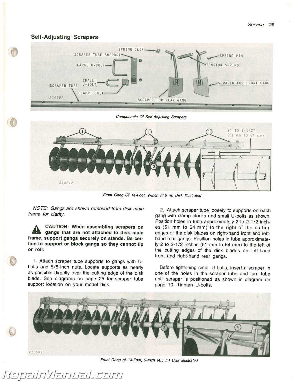 john deere disc parts diagram