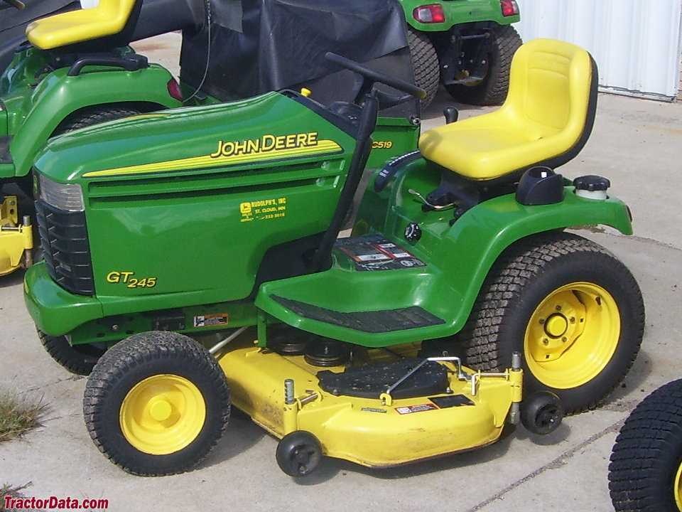 john deere gt245 54 mower deck parts diagram