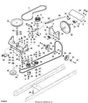 john deere l120 48 mower deck parts diagram