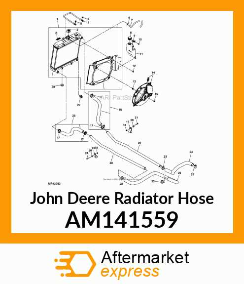 john deere la145 parts diagram