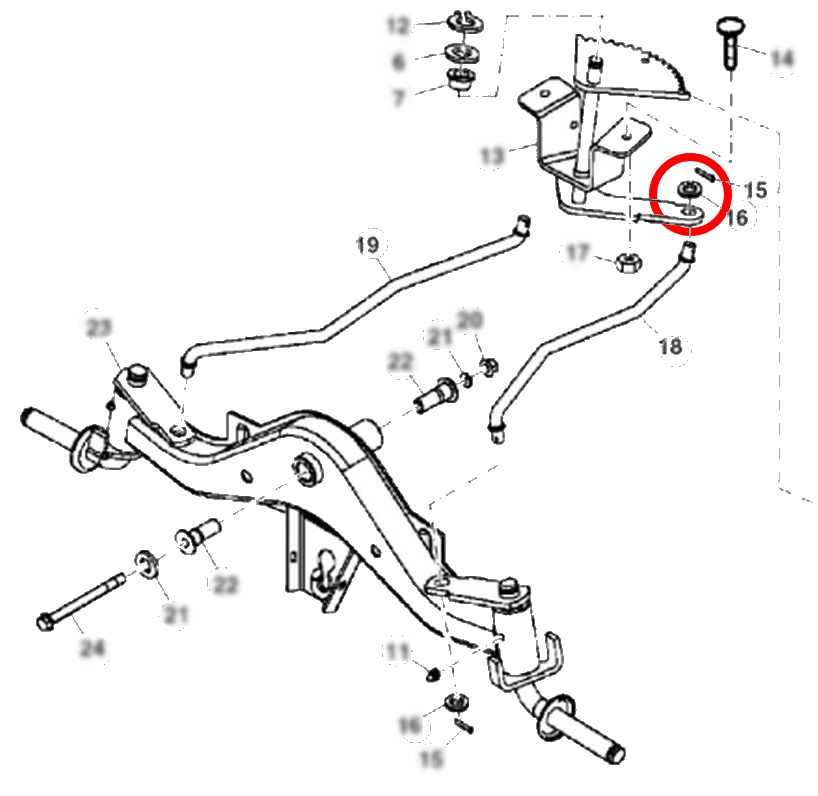 john deere lt155 steering parts diagram