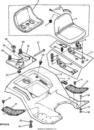 john deere lx176 steering parts diagram