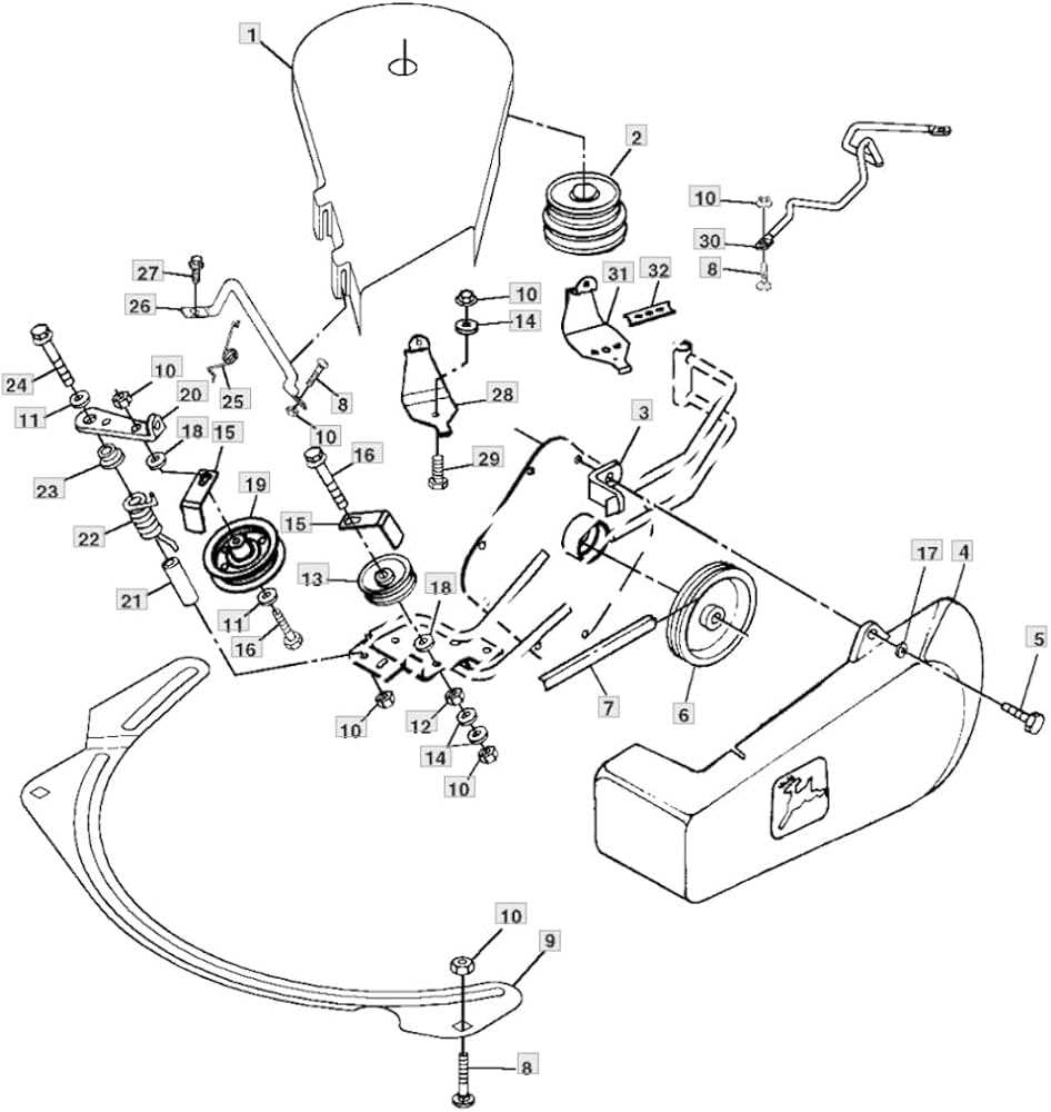 john deere lx266 parts diagram