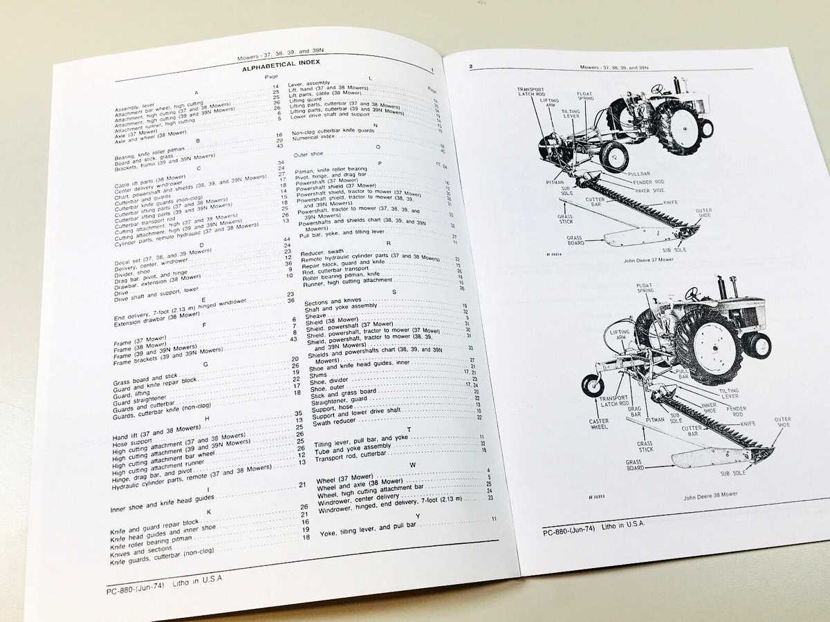 john deere no 9 sickle mower parts diagram