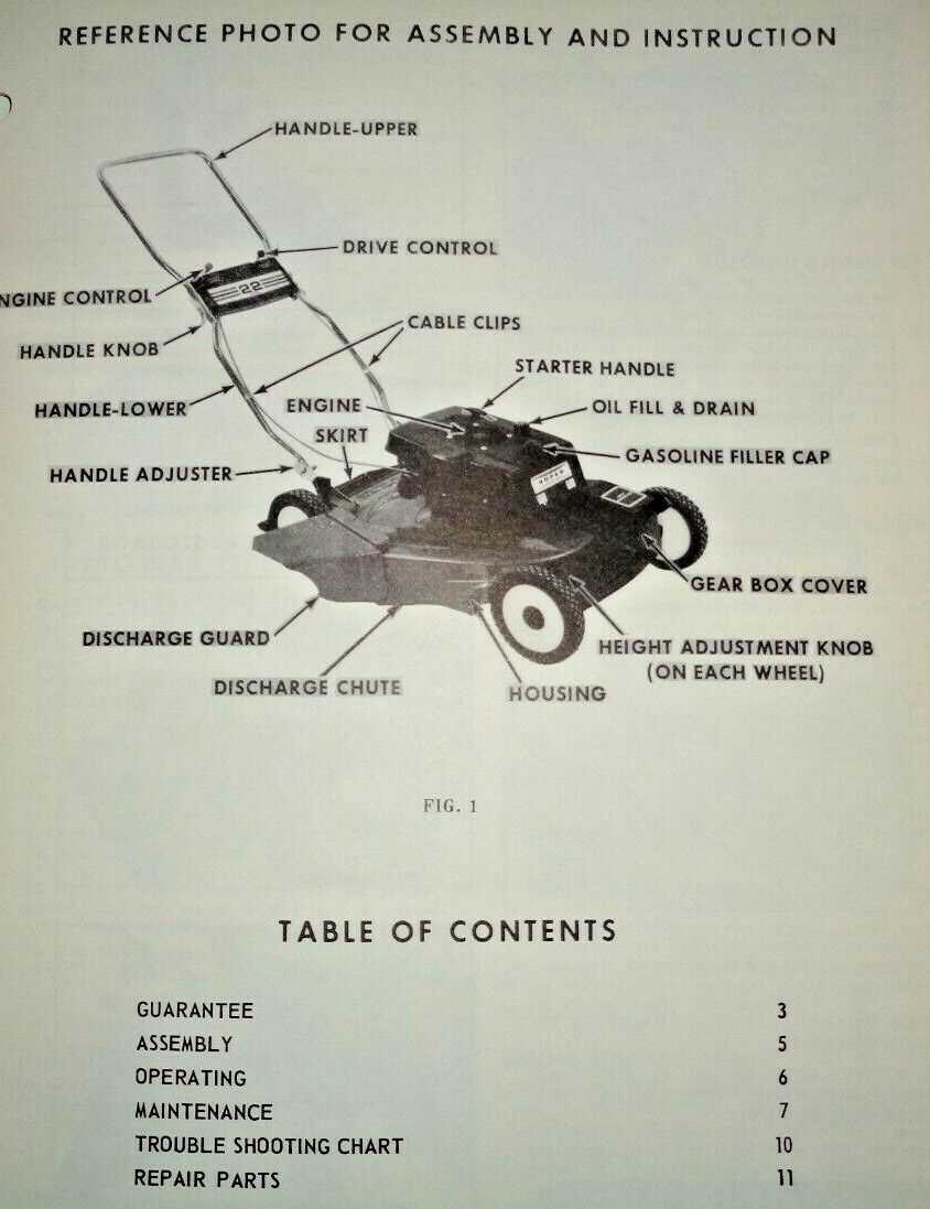 john deere self propelled lawn mower parts diagram