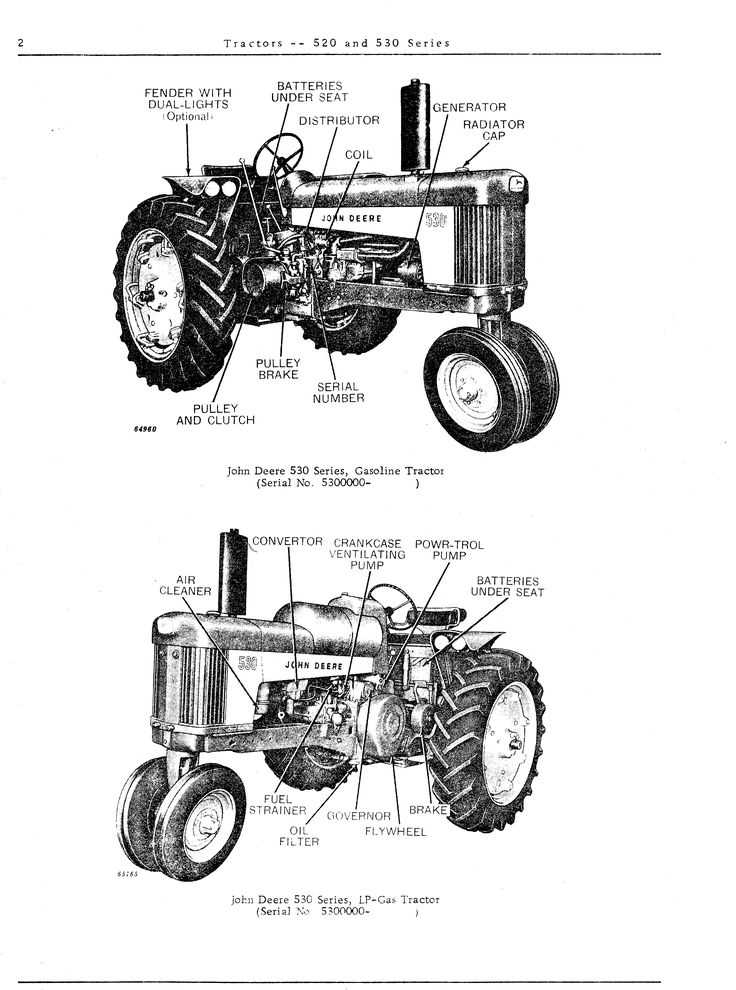 john deere tractor parts diagram