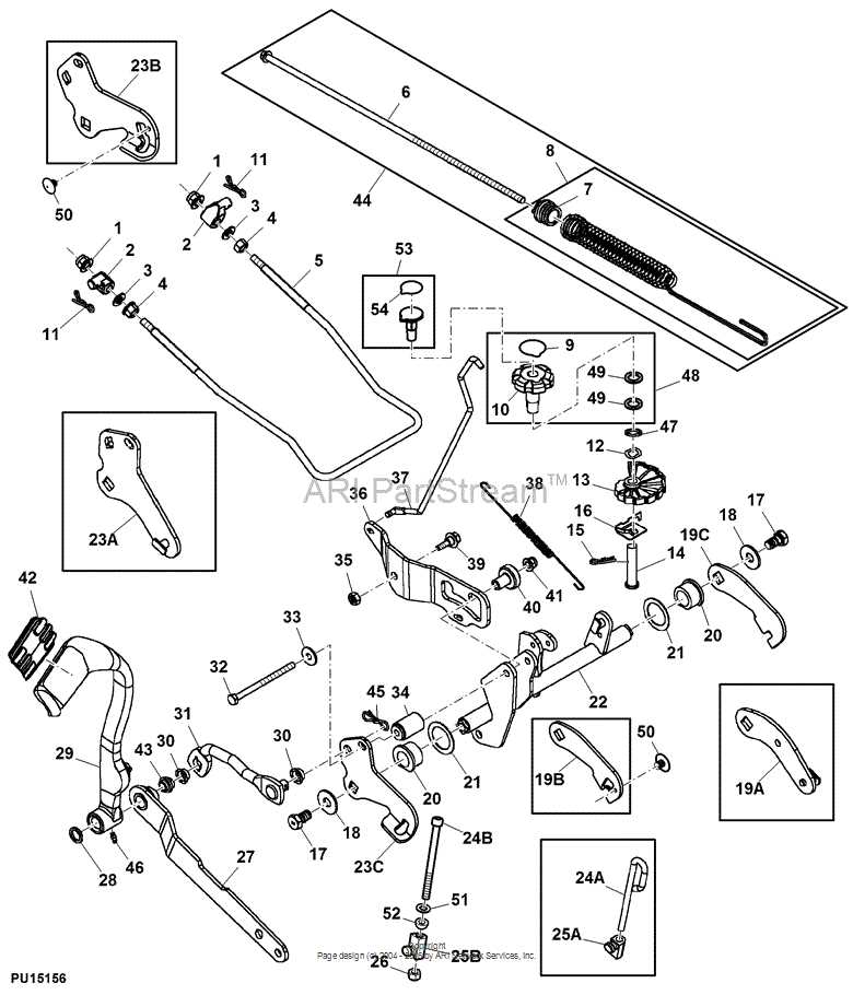 john deere x530 parts diagram