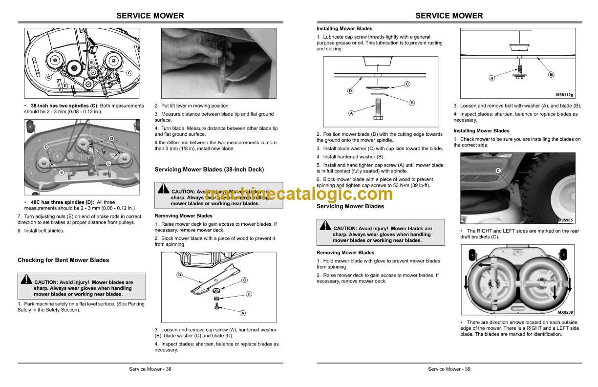 john deere z425 48c parts diagram