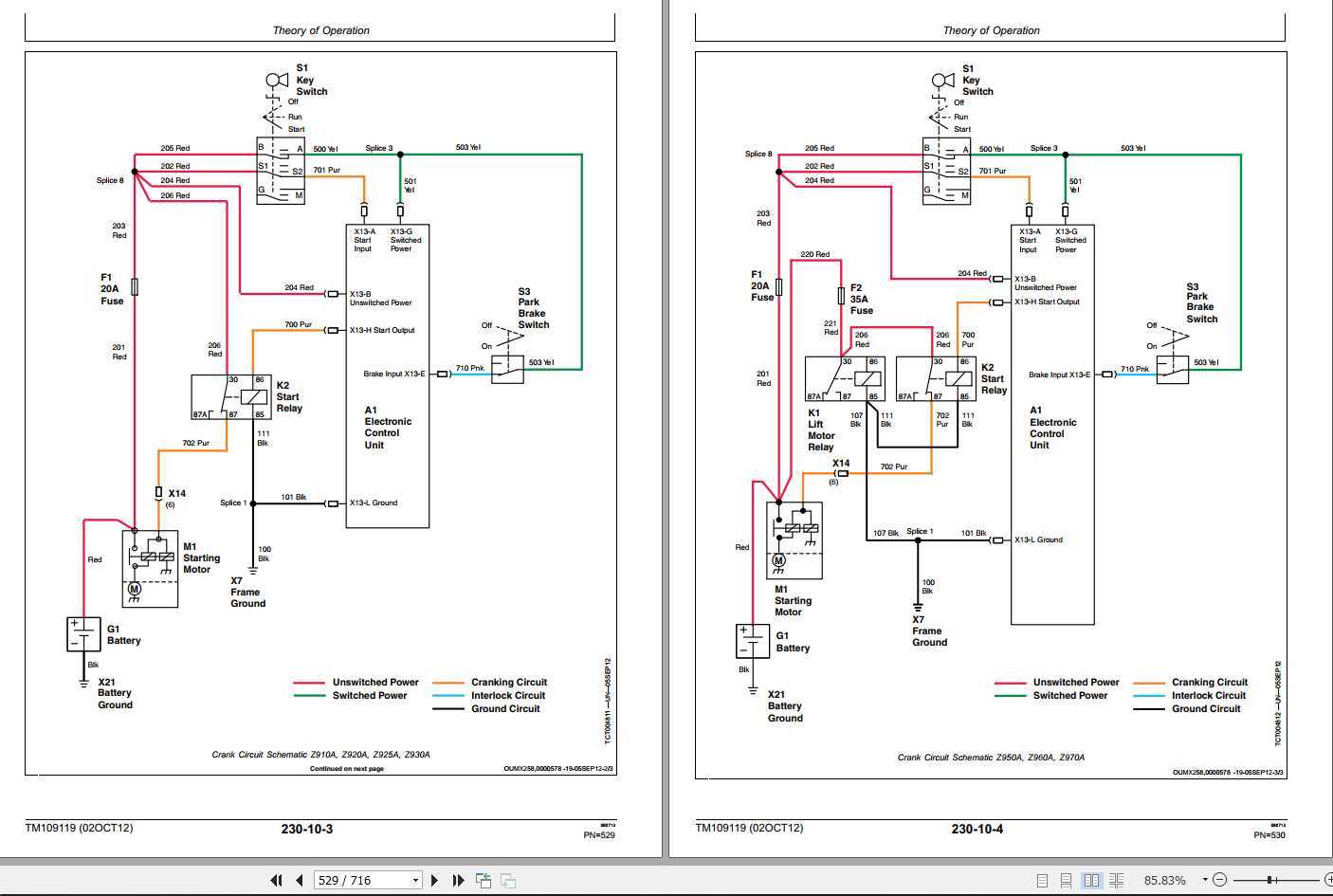 john deere z920a parts diagram