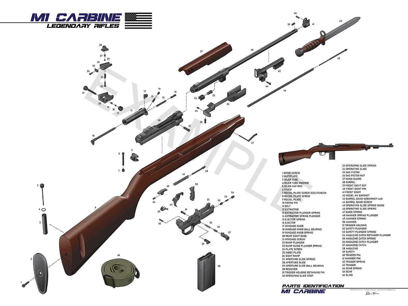k98 parts diagram