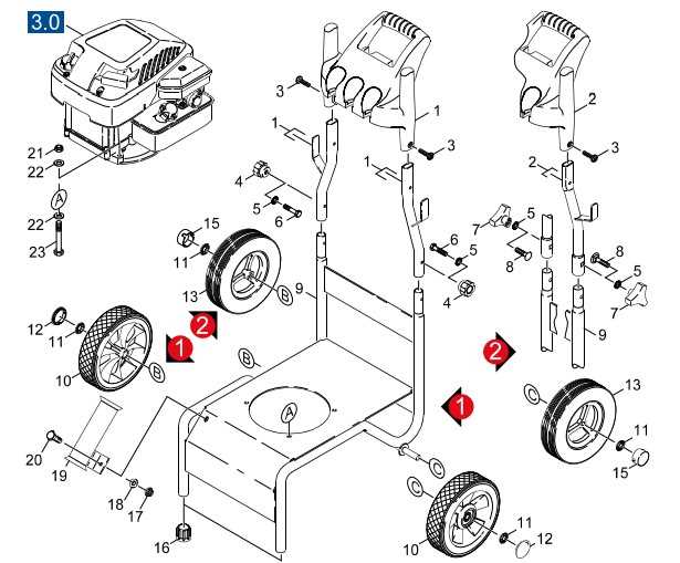 karcher 3000 psi pressure washer parts diagram