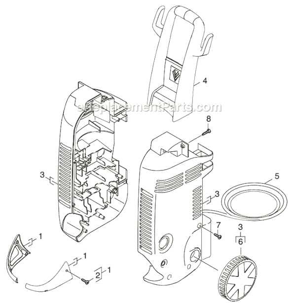 karcher k3 pressure washer parts diagram