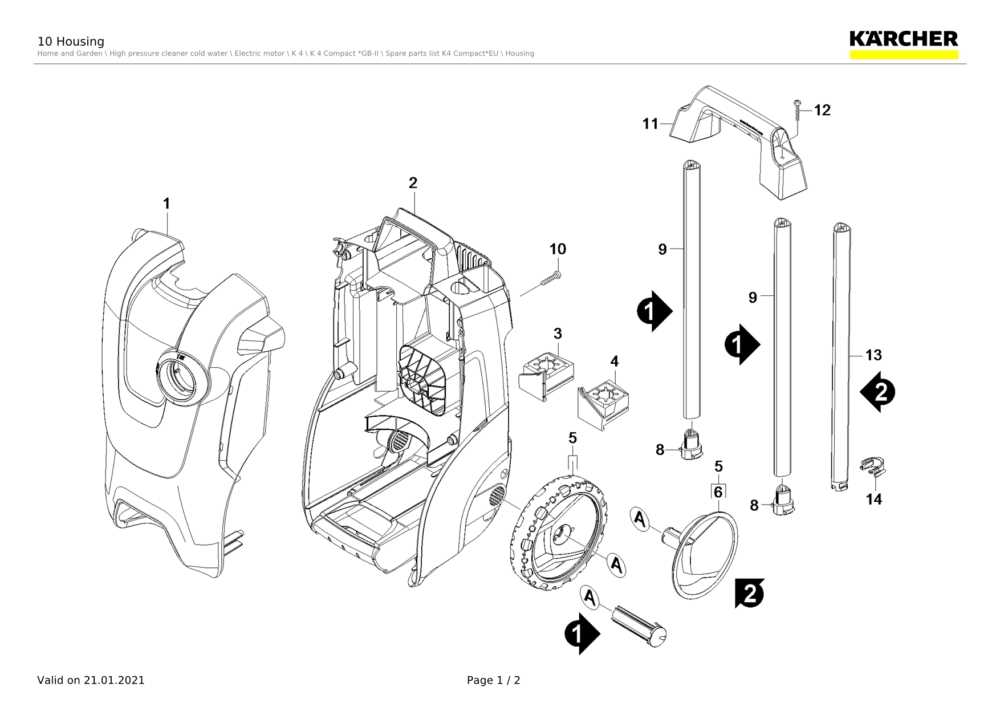 karcher k4 parts diagram pdf