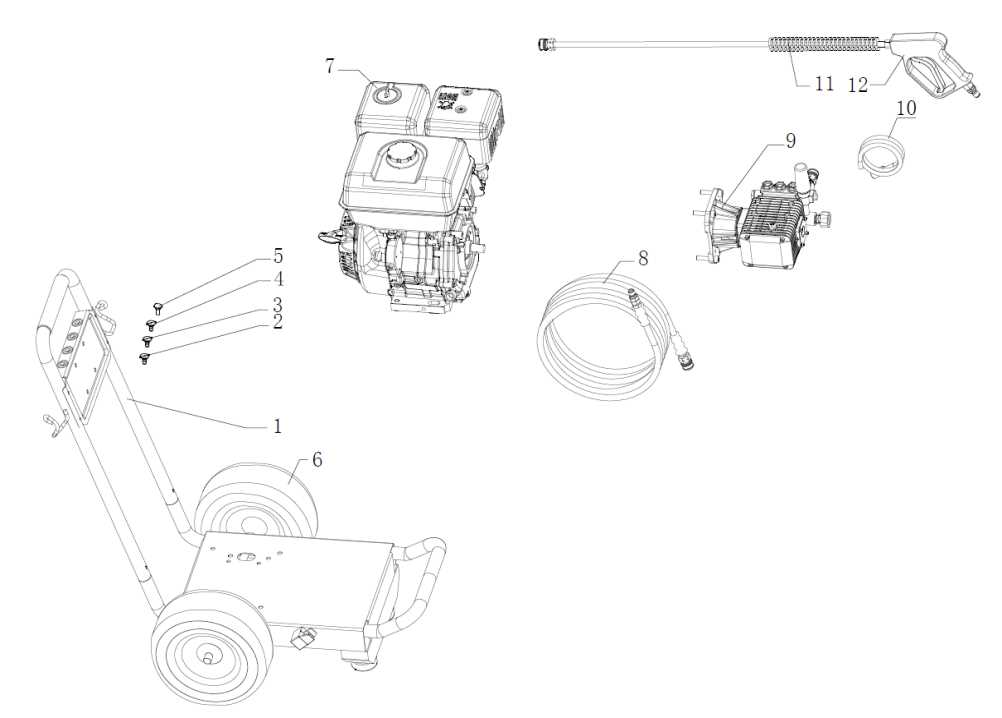 karcher pressure washer gun parts diagram