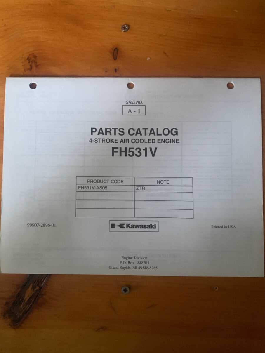 kawasaki fh531v parts diagram