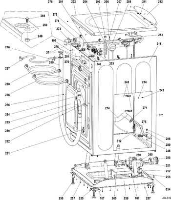 kenmore 700 series washer parts diagram