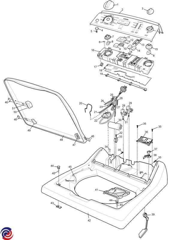 kenmore 796 washer parts diagram