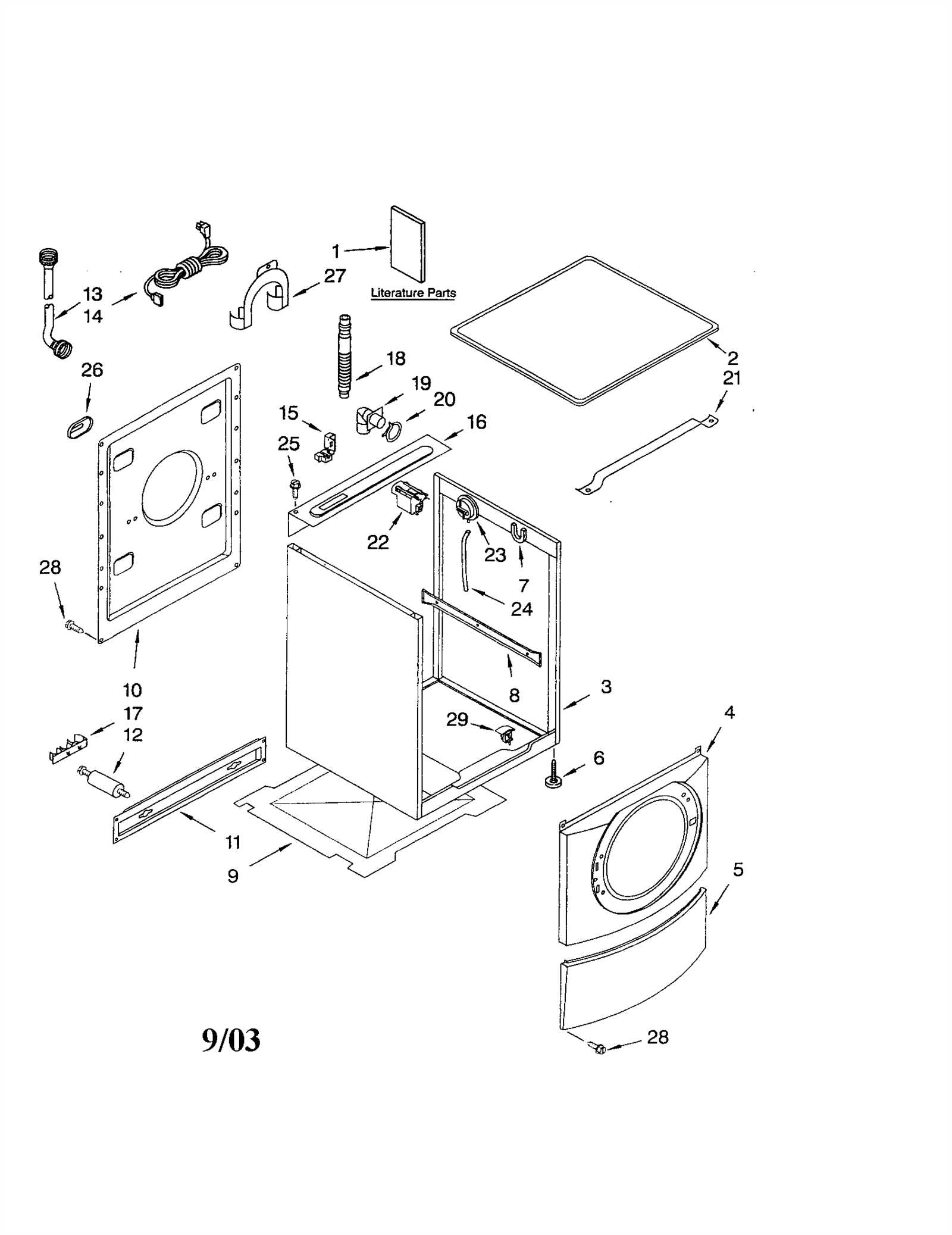 kenmore he2 plus parts diagram