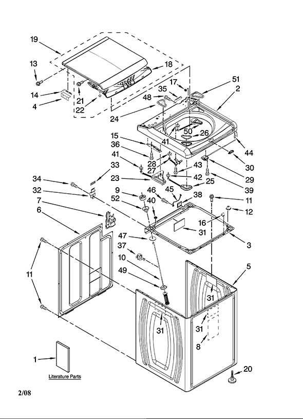 kenmore washing machine model 110 parts diagram