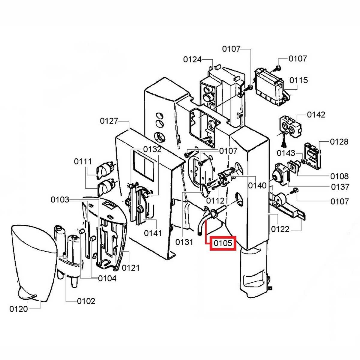 keurig b40 parts diagram