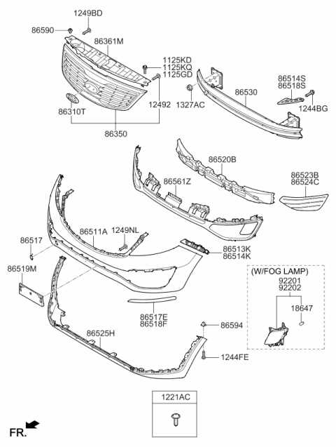 kia sportage parts diagram