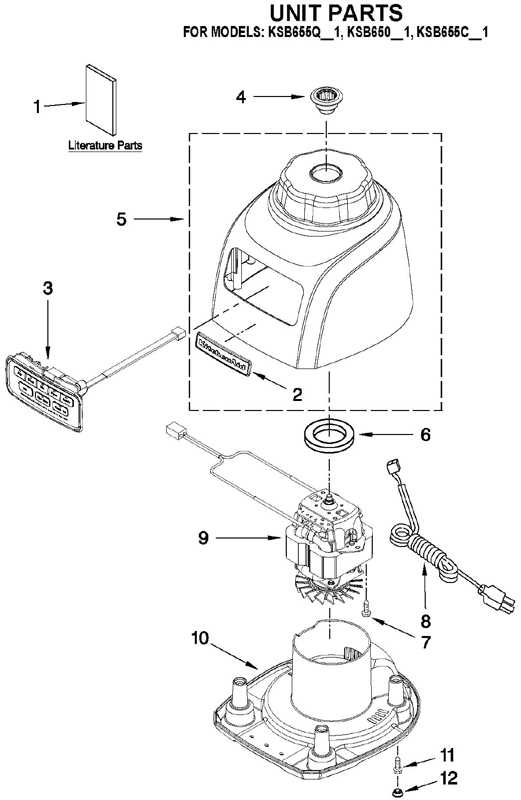 kitchenaid k45 parts diagram