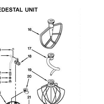 kitchenaid k45 parts diagram