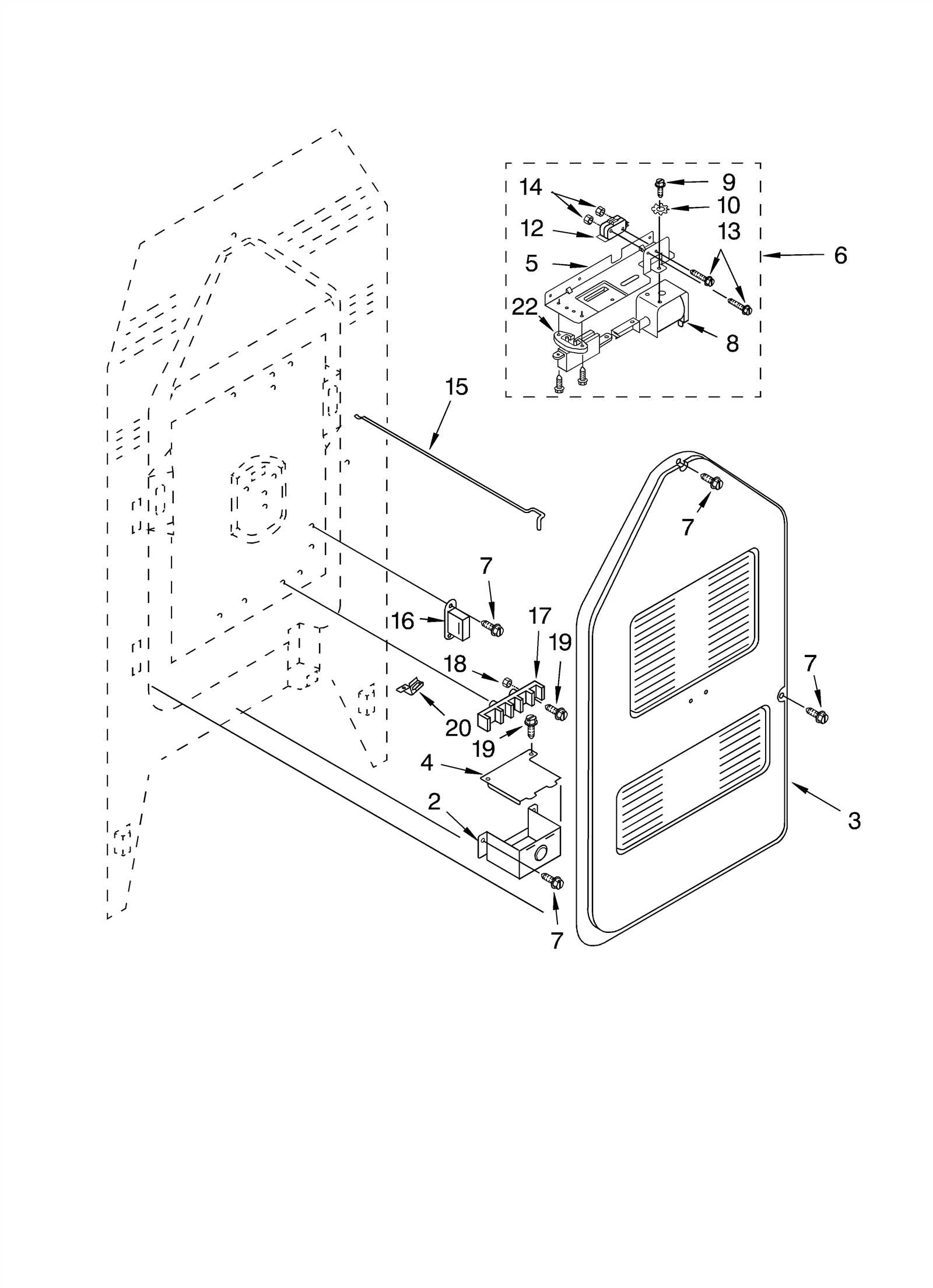 kitchenaid superba parts diagram