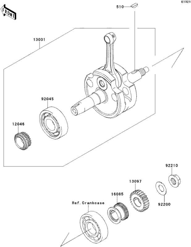 klx 140 parts diagram