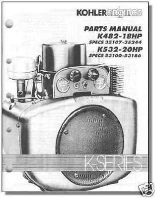 kohler 18 hp engine parts diagram