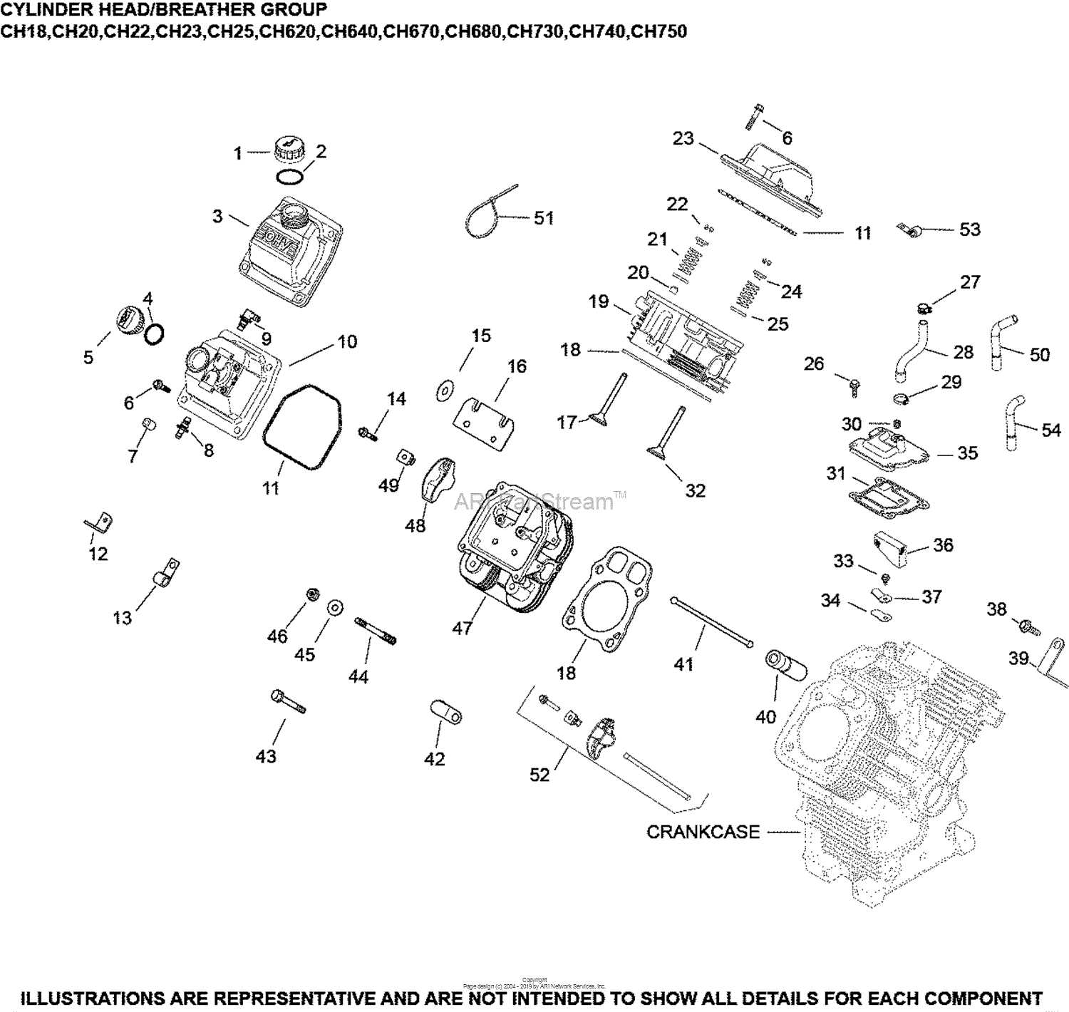 kohler ch680 parts diagram