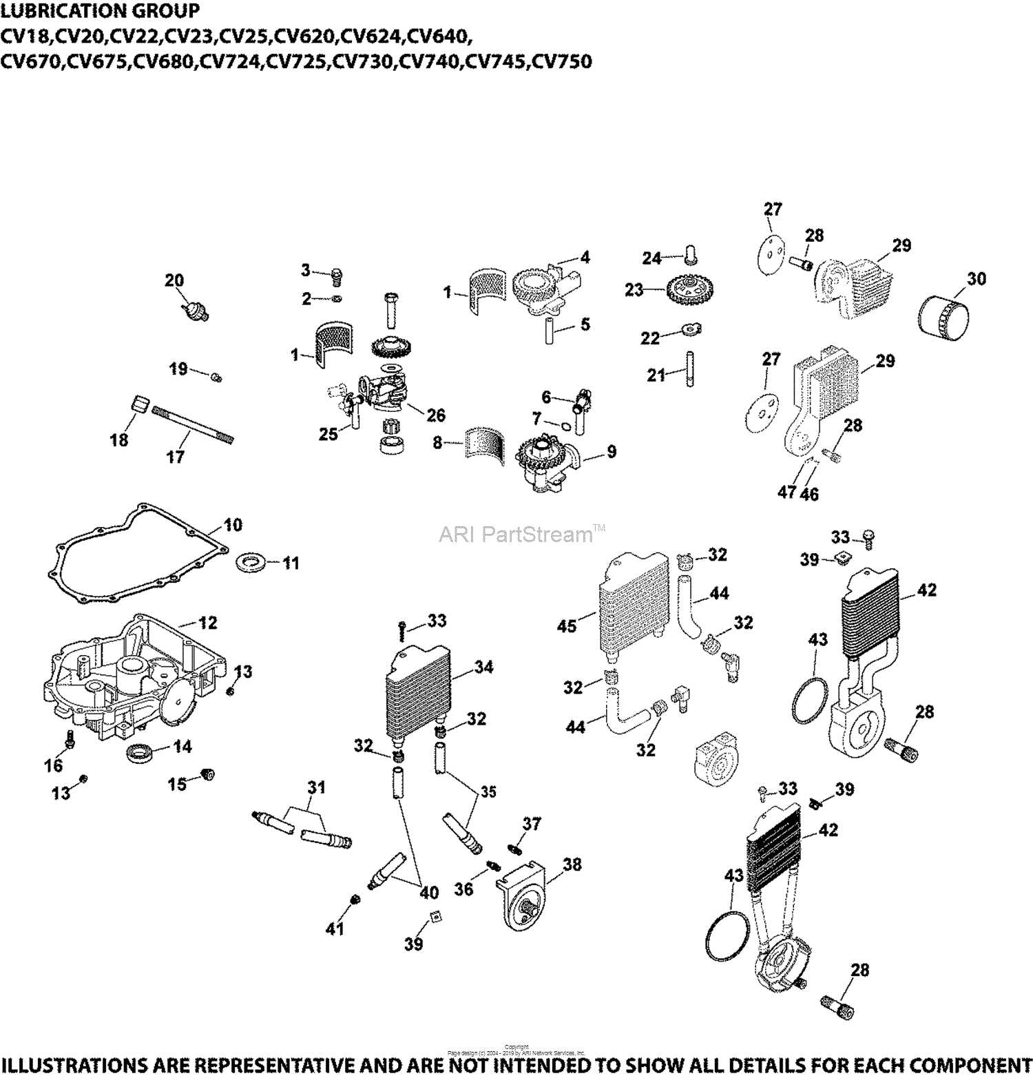 kohler courage 23 parts diagram