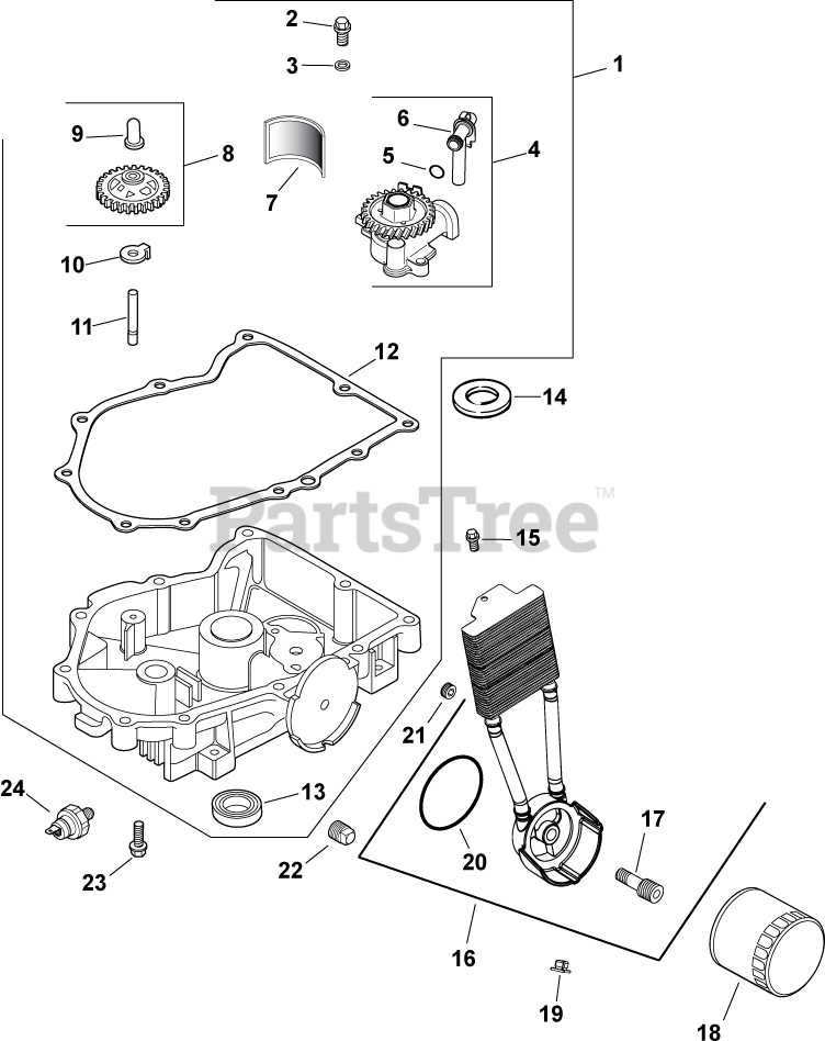 kohler engine parts diagram