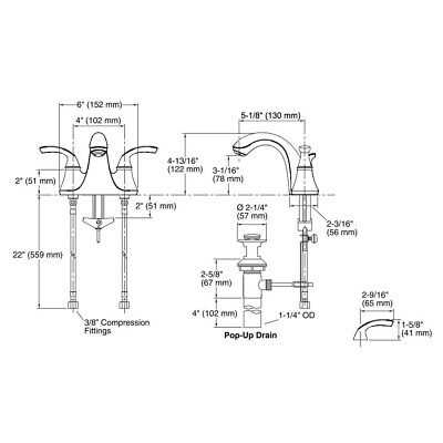 kohler fairfax faucet parts diagram