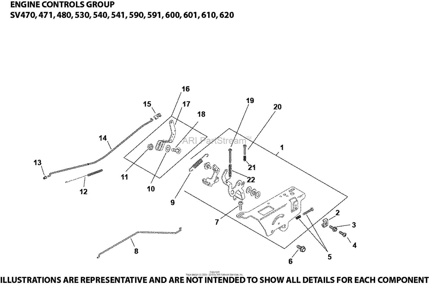 kohler sv540 parts diagram