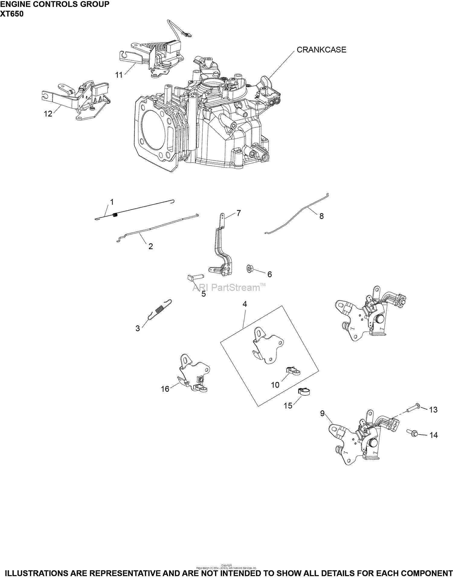 kohler xt650 parts diagram