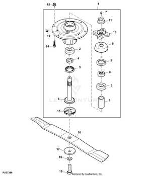 kubota 54 inch mower deck parts diagram