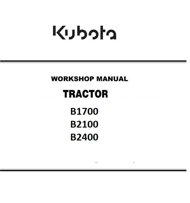 kubota b2400 parts diagram