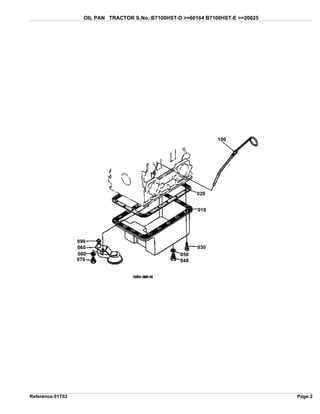 kubota b7100 parts diagram