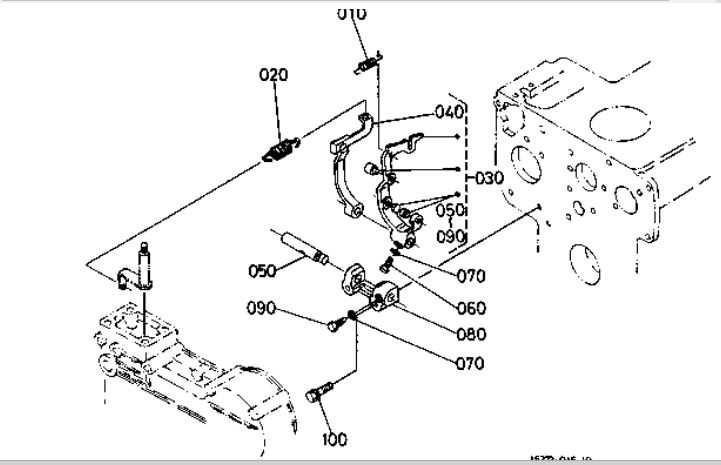 kubota b7100 parts diagram