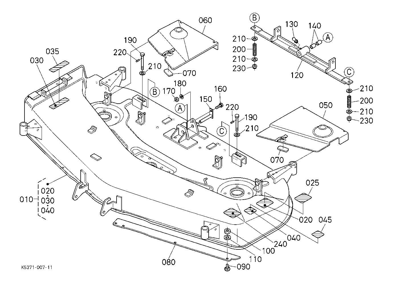 kubota bx22 parts diagram