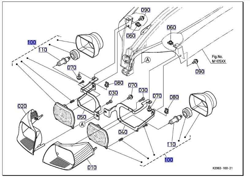 kubota bx2350 parts diagram