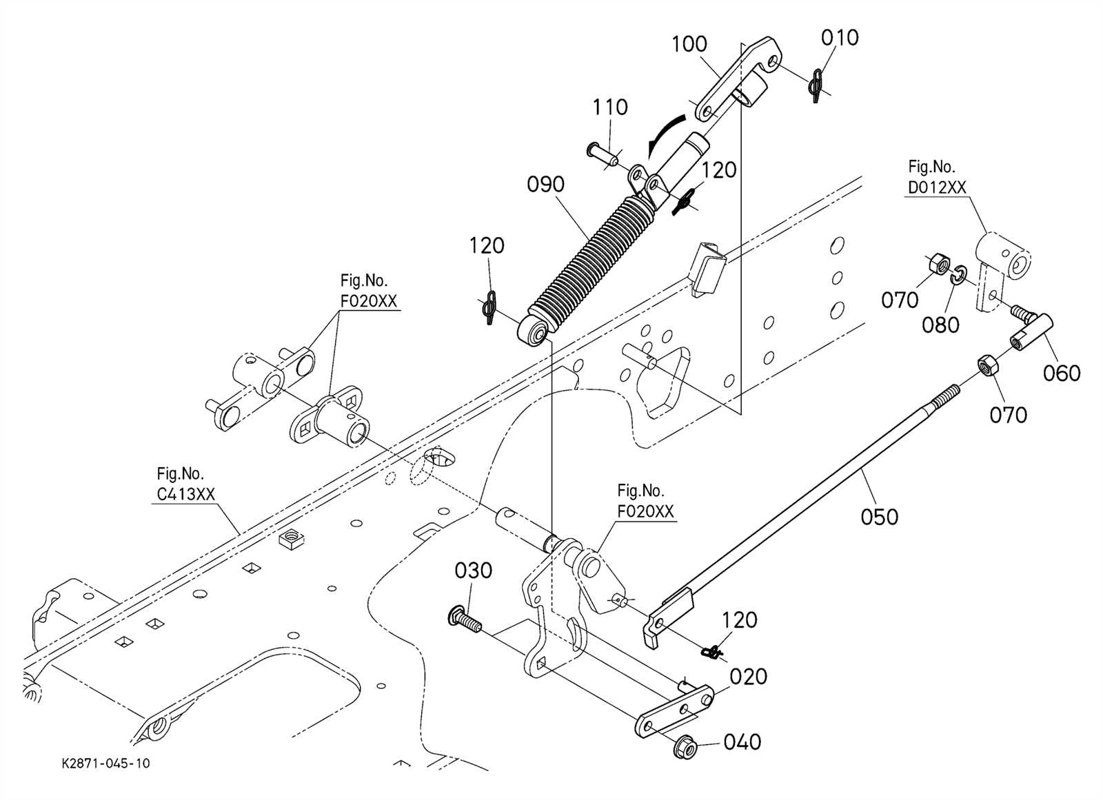 kubota bx23s parts diagram