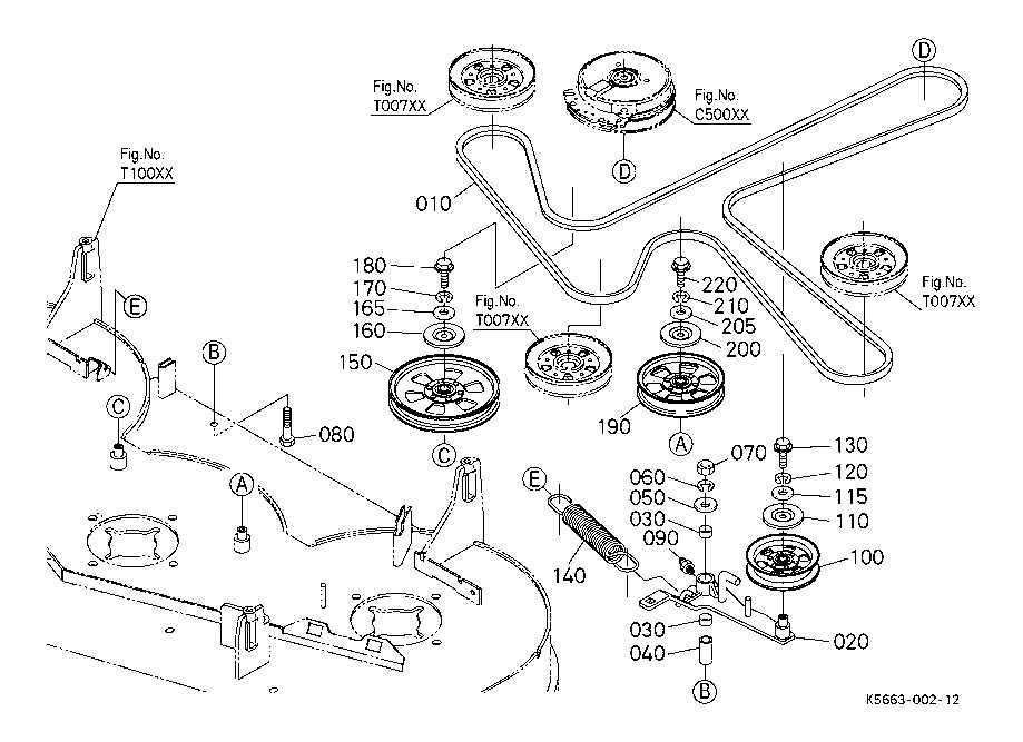 kubota gs130 parts diagram